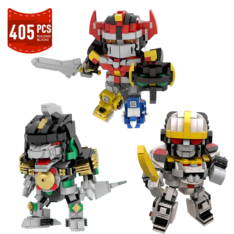 MOC Mighty Morphined Power-Ran - đánh giá và giá Model Kit Voltron