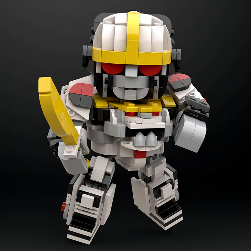 MOC Mighty Morphined Power-Ran - đánh giá và giá Model Kit Voltron