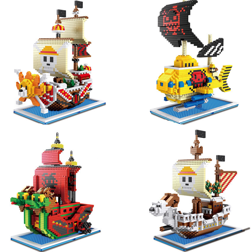 Một Mảnh Tàu Cướp Biển Xây Dựn - đánh giá và giá Model Kit Thousand Sunny