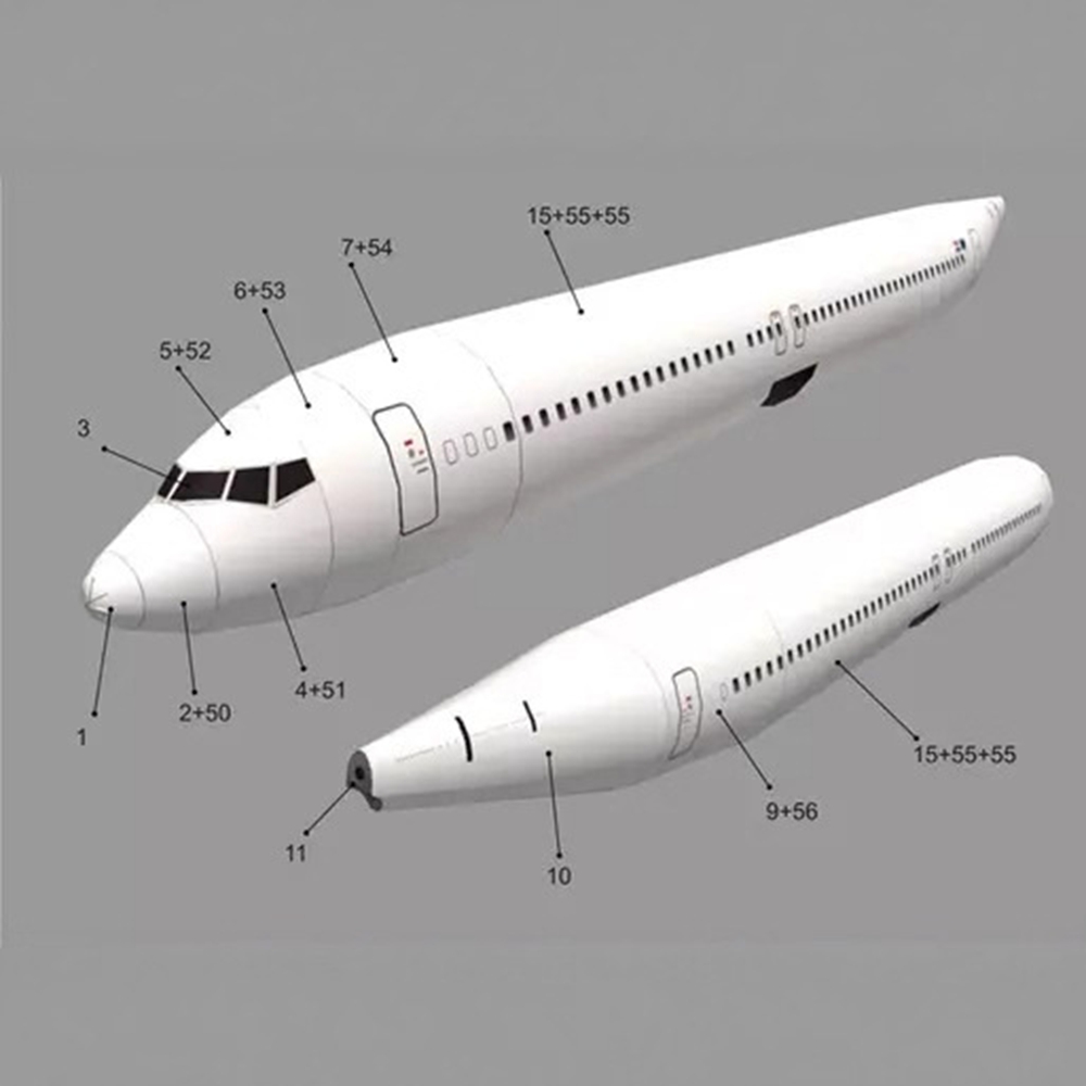 1:100 Indonesia Airlines Airpl - đánh giá và giá Model Kit Indonesia