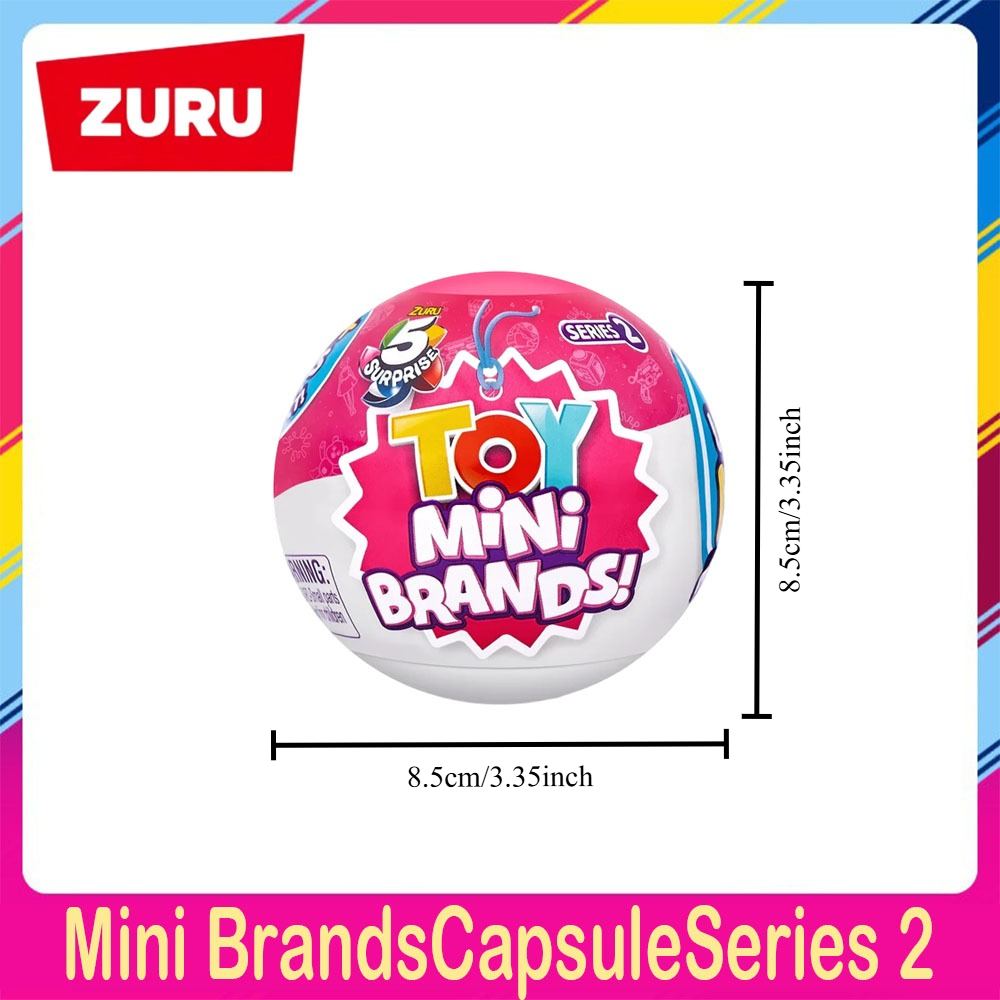 Zuru 5 Surprise Toy Mini Brand - đánh giá và giá Model Kit Brand