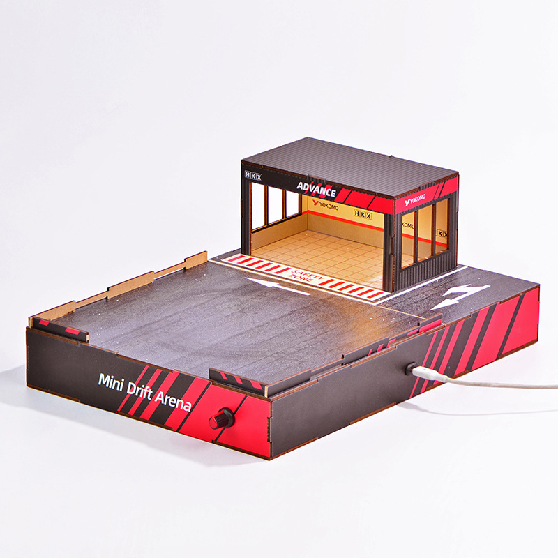 1:64 Scale DIY Drift Track Dio - đánh giá và giá Model Kit Toy