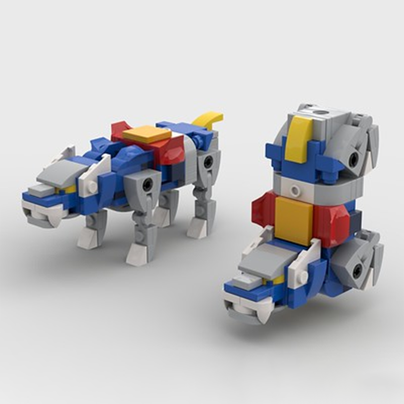 711pcs MOC Voltron_V1 Creator  - đánh giá và giá Model Kit Voltron
