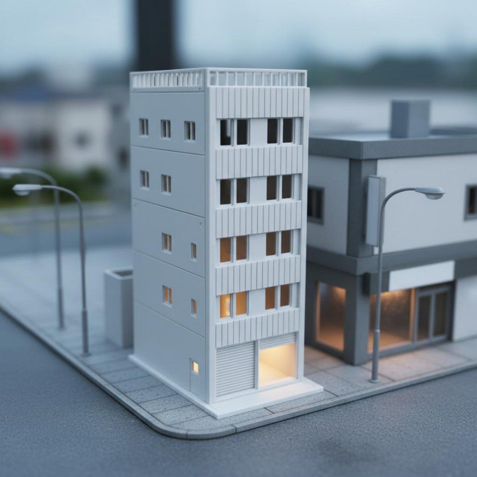 Building Assembly Miniature Ja - đánh giá và giá Model Kit Toy