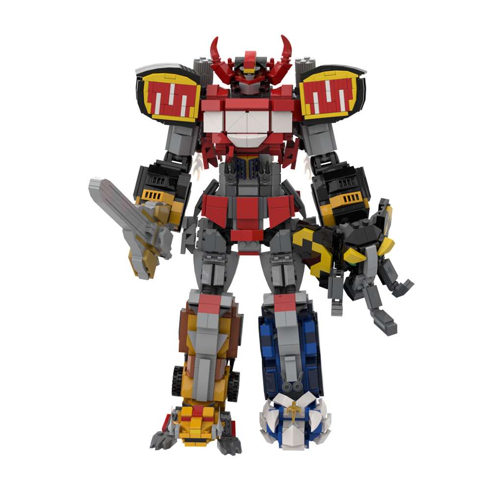 MOC Dino Mecha Model Building  - đánh giá và giá Model Kit Voltron