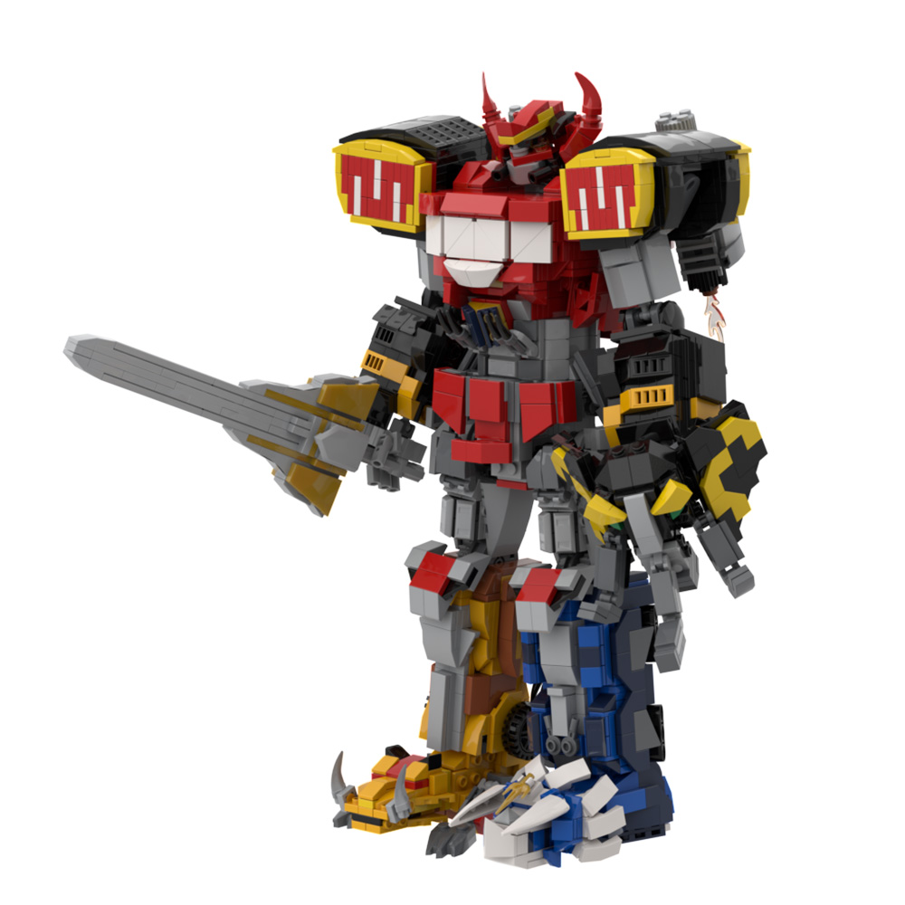 MOC Dino Mecha Model Building  - đánh giá và giá Model Kit Voltron