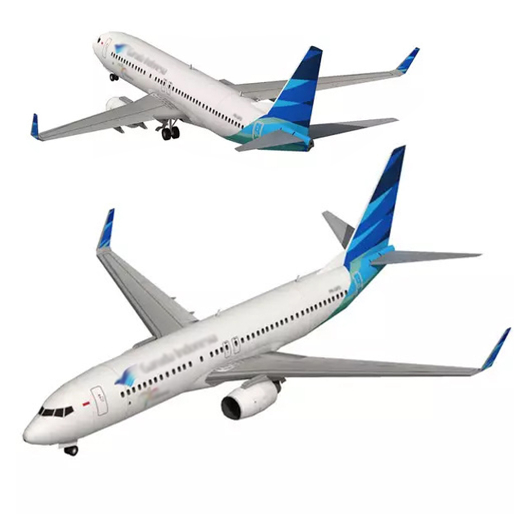 1:100 Boeing 737-800 Airplane  - đánh giá và giá Model Kit Indonesia