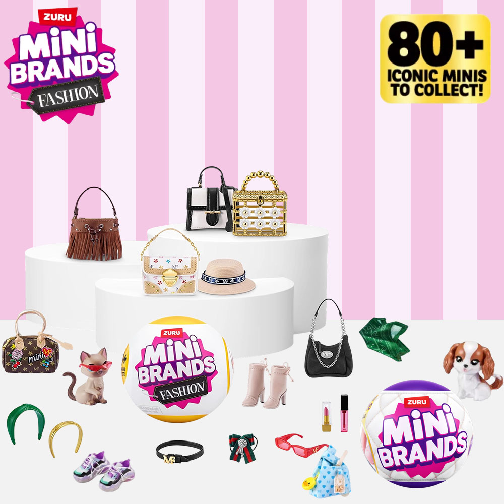 ZURU Mini Brands Surprise Blin - đánh giá và giá Model Kit Brand